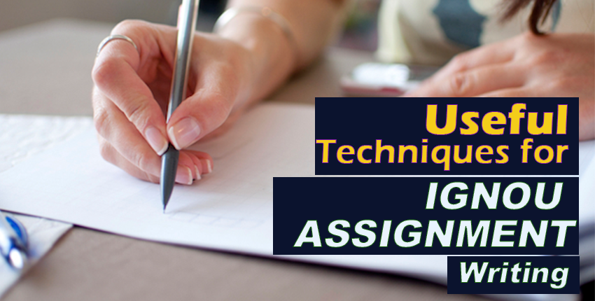 Secrets To Write IGNOU Assignment to Score High Marks